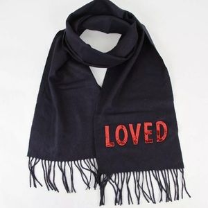 Gucci Navy cashmere blend LOVED scarf
